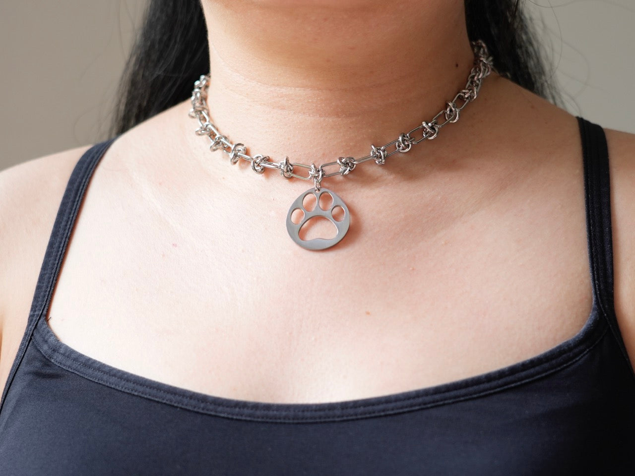 Panda Heartfelt Paw Necklace - Panda Design