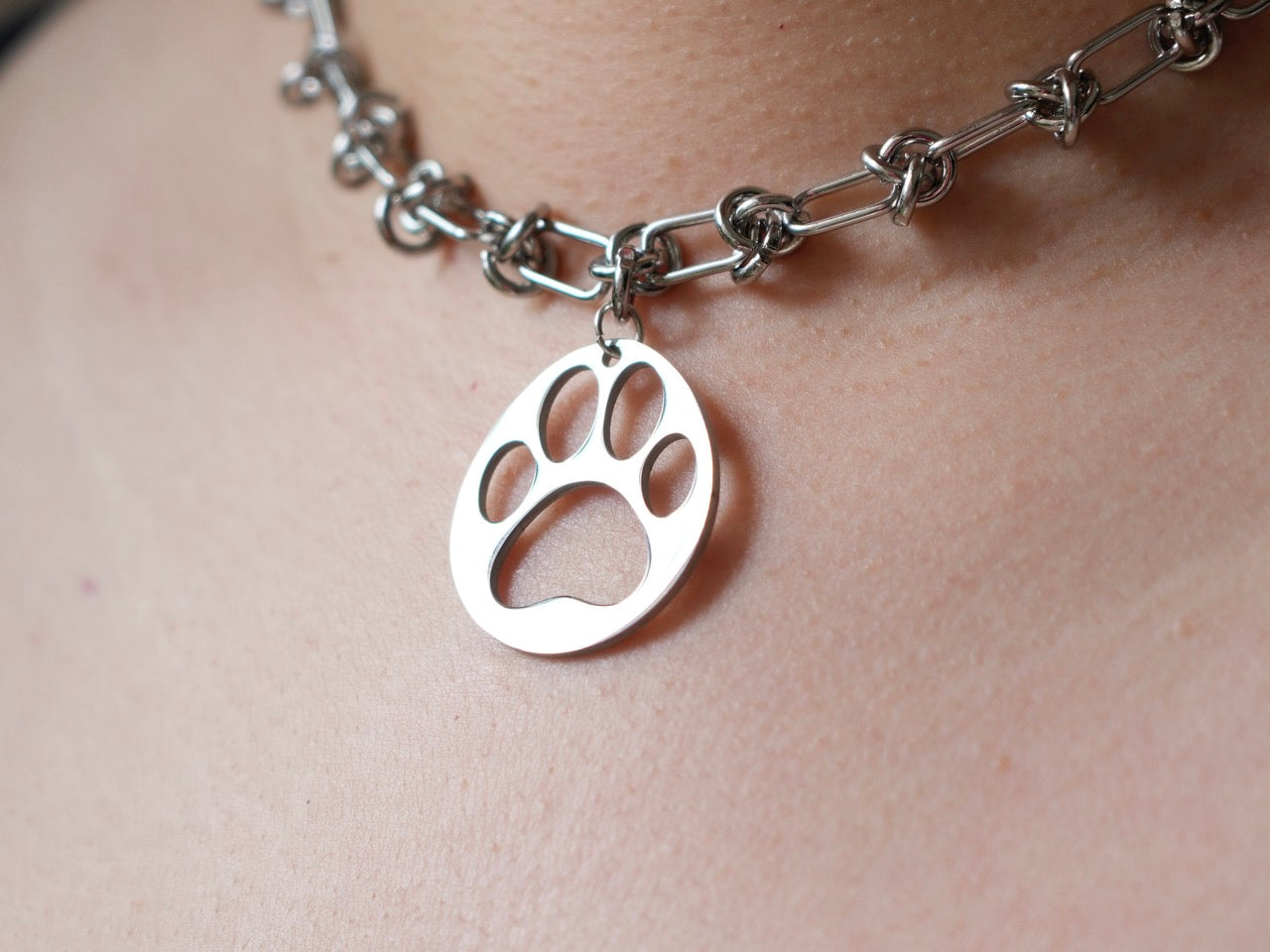 Panda Heartfelt Paw Necklace - Panda Design