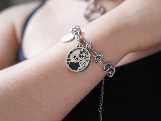 Lucky Panda & Statue of Liberty Bracelet - Panda Design