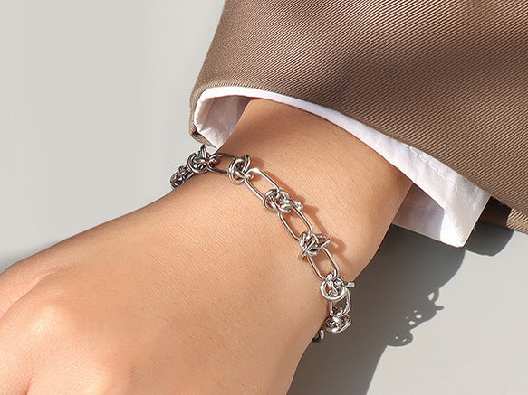 Knotted Necklace & Bracelet