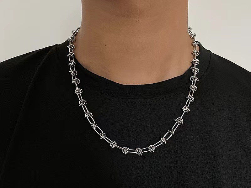 Knotted Necklace & Bracelet