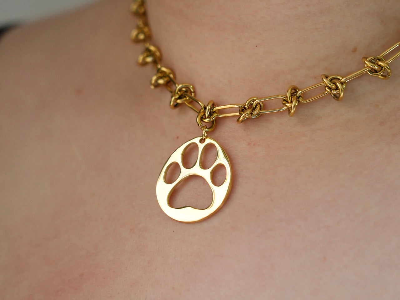 Panda Heartfelt Paw Necklace - Panda Design