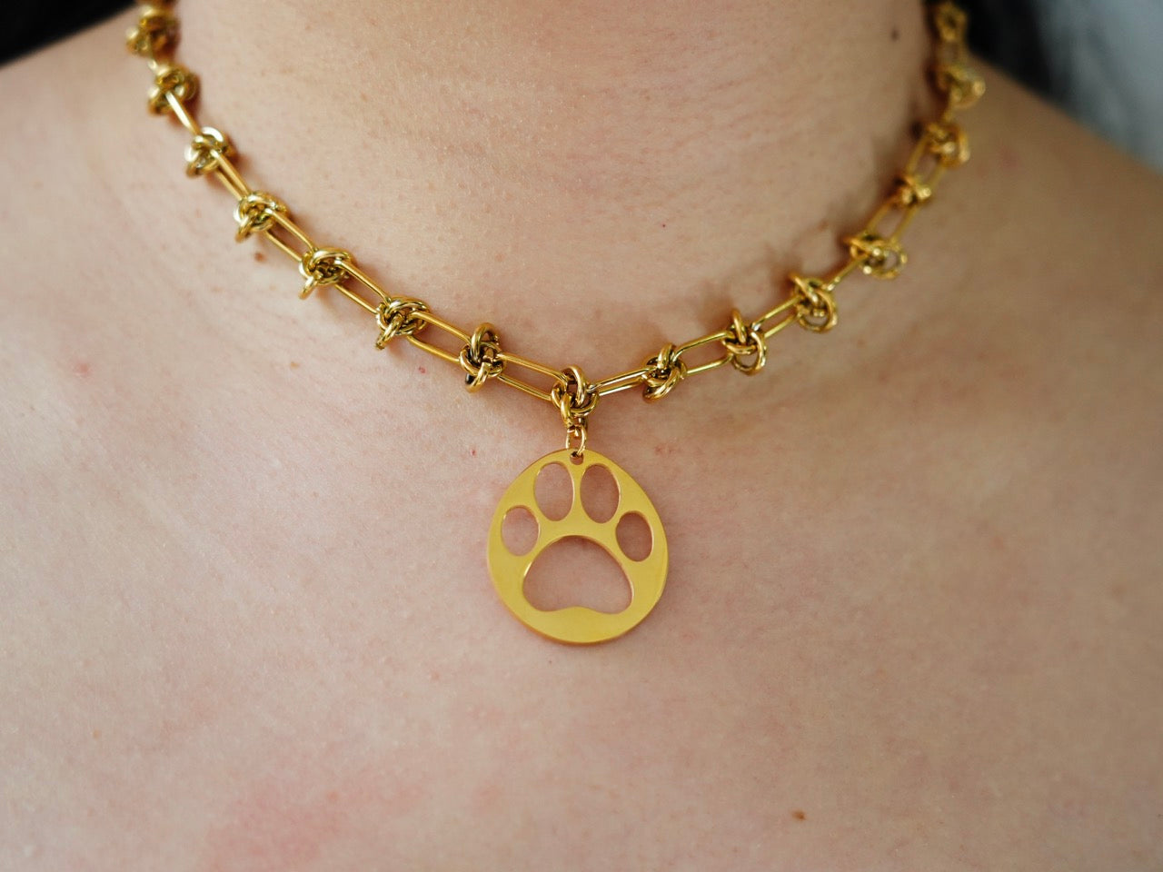 Panda Heartfelt Paw Necklace - Panda Design