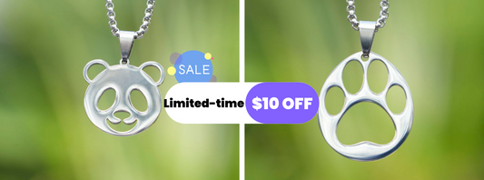 Panda Design: Limited-Time Savings on Our Adorable Panda Necklaces!