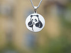 Boxing Panda Necklace - Panda Design
