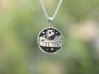 Spaceship-Driving Panda Necklace - Panda Design