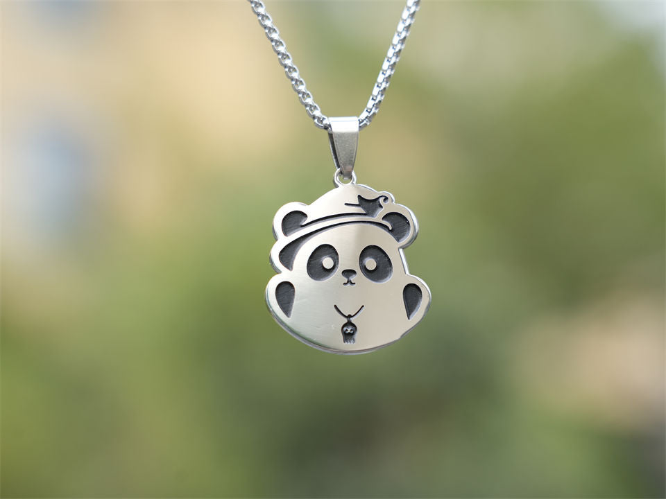 Little Devil Panda Necklace - Panda Design