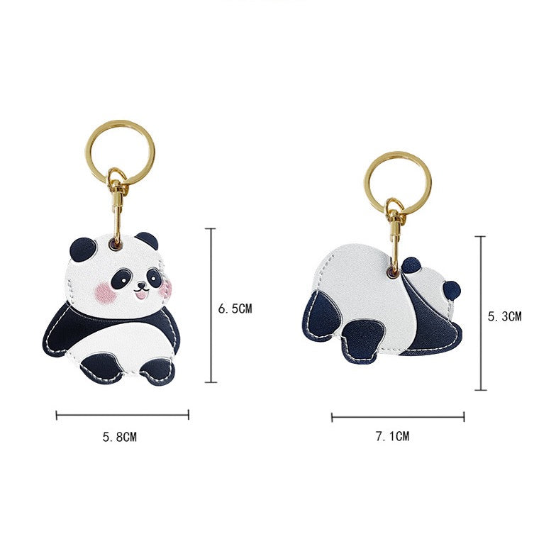 Cute Giant Panda PU Leather Charm - Panda Design