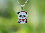 Christmas Panda Necklace - Panda Design