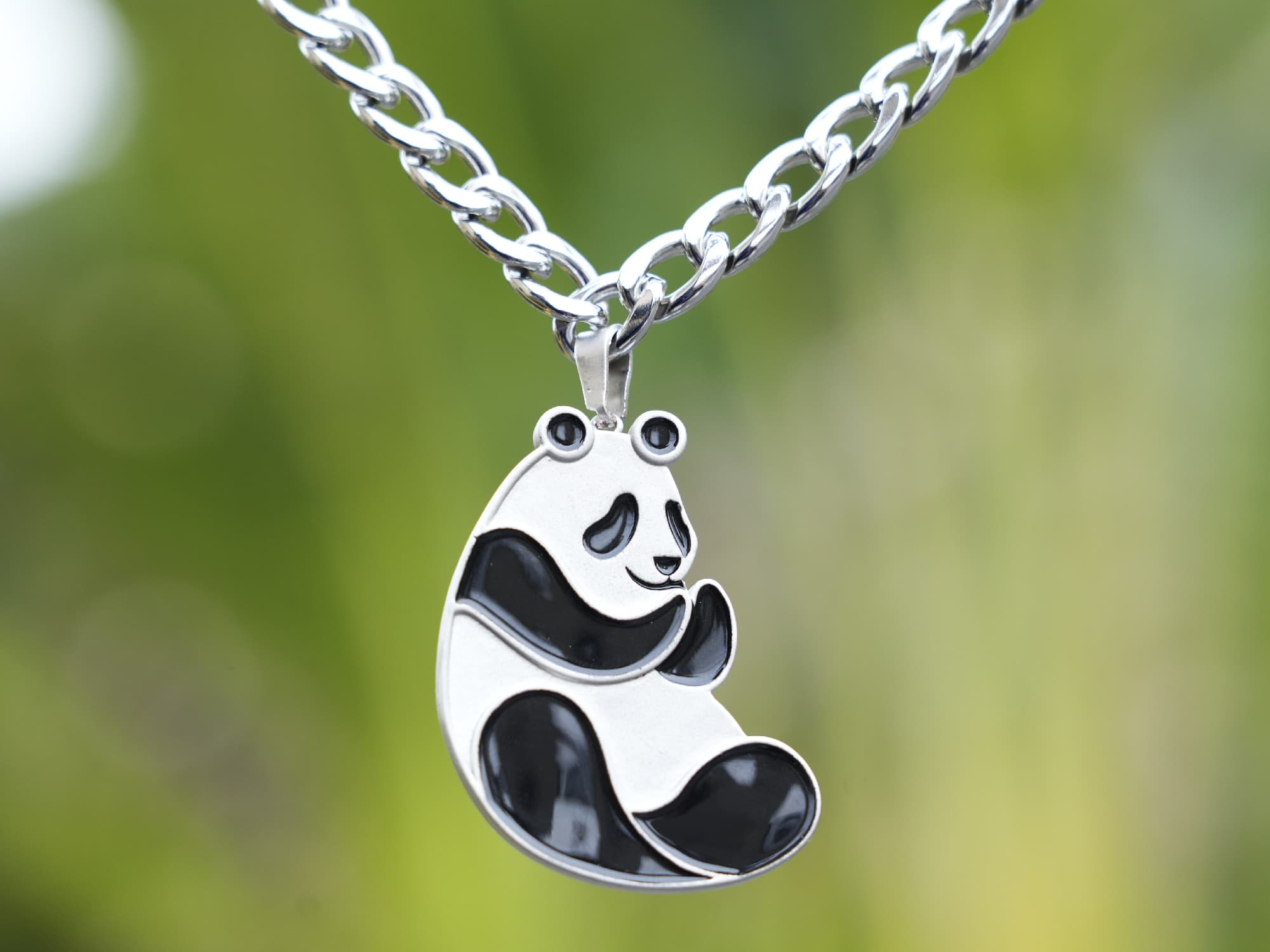 Fighting Panda Necklace - Panda Design