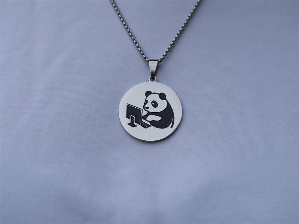 Working Panda Necklace - Panda Design