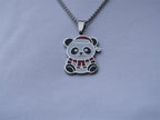 Christmas Panda Necklace - Panda Design