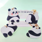 Cute Giant Panda PU Leather Charm - Panda Design