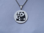Panda's Coffee Moment necklace - Panda Design