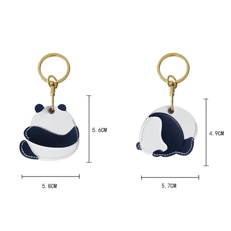 Cute Giant Panda PU Leather Charm - Panda Design