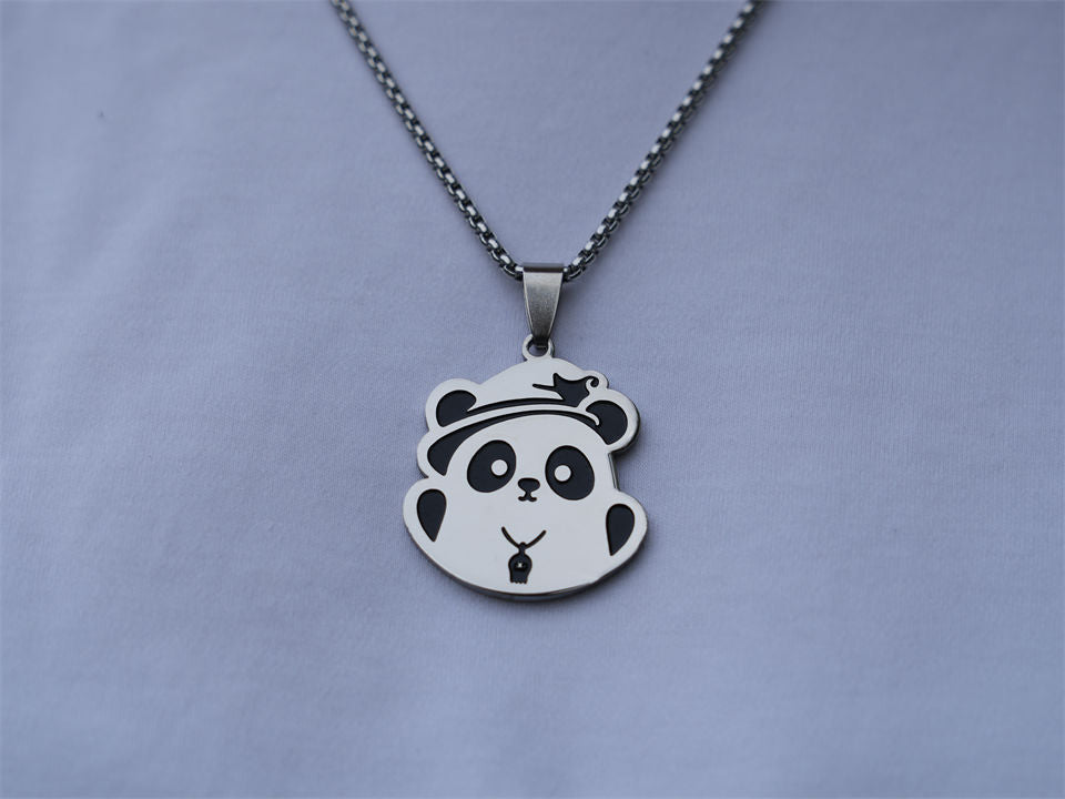 Little Devil Panda Necklace - Panda Design