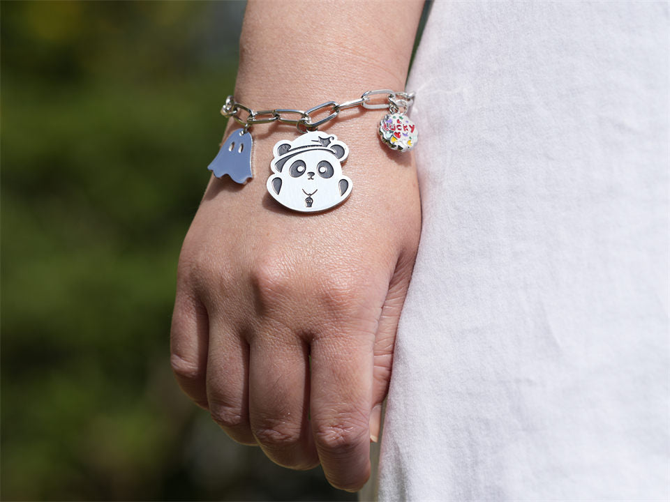 Lucky Little Devil Panda Bracelet - Panda Design