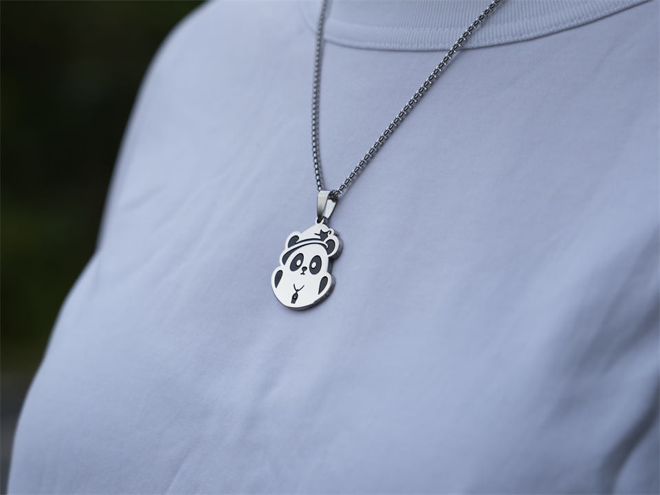 Little Devil Panda Necklace - Panda Design