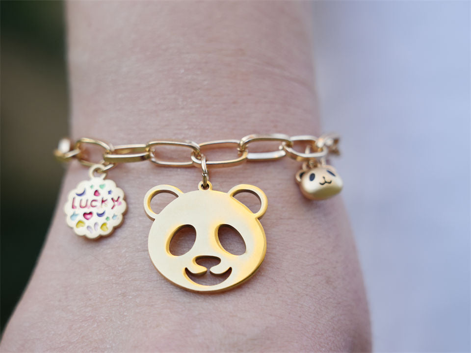 Lucky Cute Panda Bracelet - Panda Design