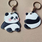 Cute Giant Panda PU Leather Charm - Panda Design