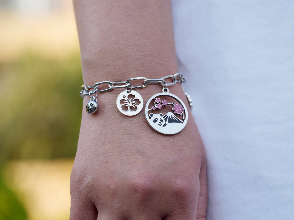Lucky Mount Fuji Panda Bracelet - Panda Design