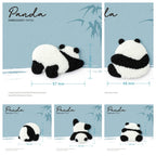 Embroidered Pins of Cute Panda ① - Panda Design
