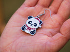 Christmas Panda Earrings - Panda Design