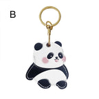 Cute Giant Panda PU Leather Charm - Panda Design
