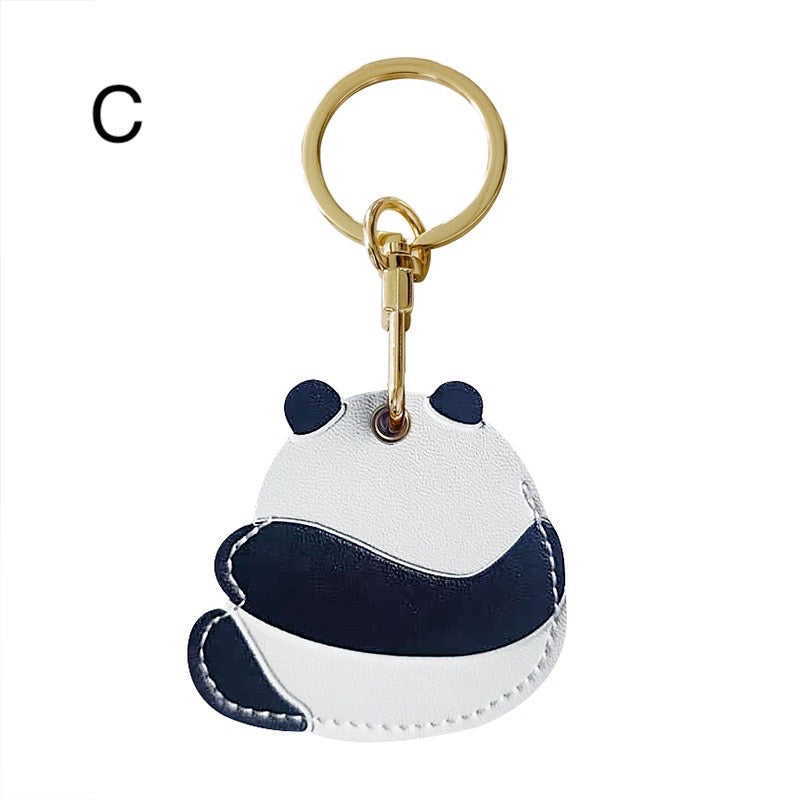 Cute Giant Panda PU Leather Charm - Panda Design