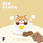 Embroidered Pins of Funny Red Panda - Panda Design