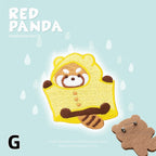 Embroidered Pins of Funny Red Panda - Panda Design