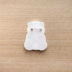 Embroidered Pins of Cute Panda ④ - Panda Design