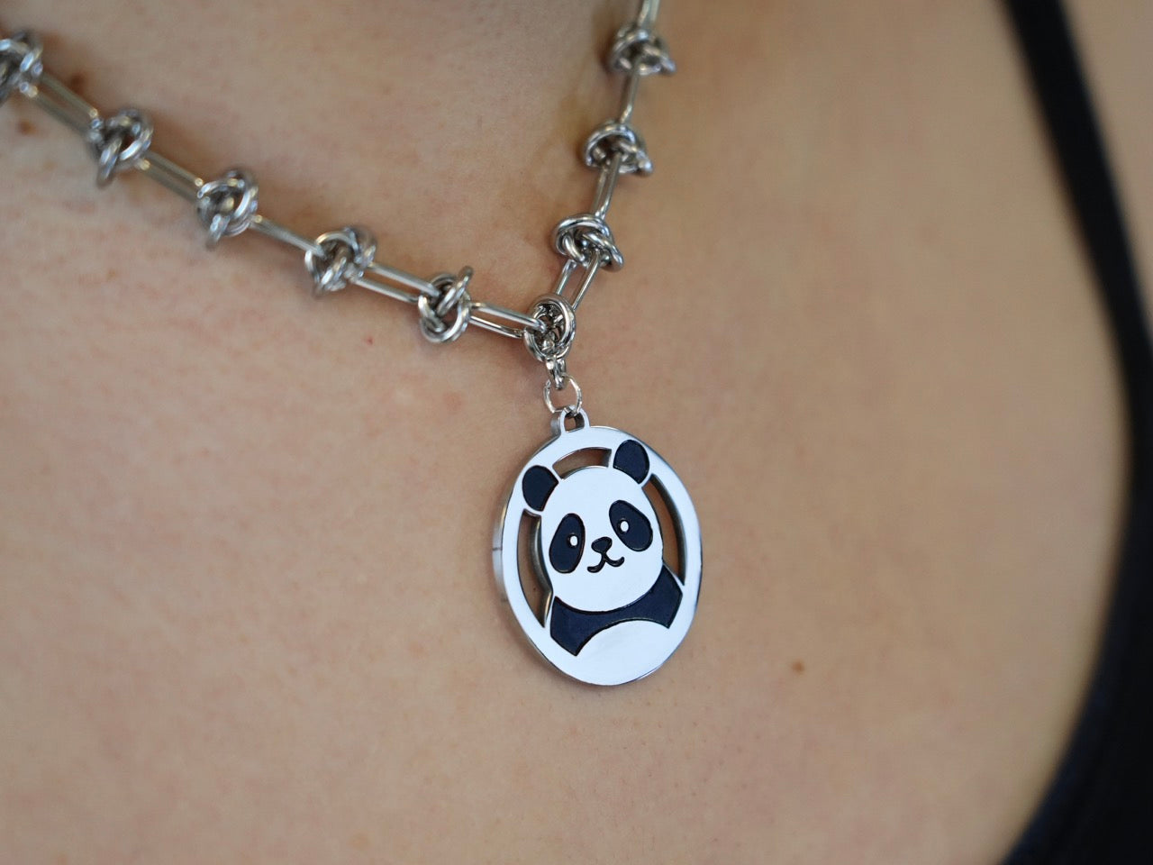 Panda Driving Necklace - Panda Design