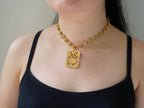 Swinging Panda Tag Necklace - Panda Design