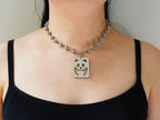 Running Panda Tag Necklace - Panda Design
