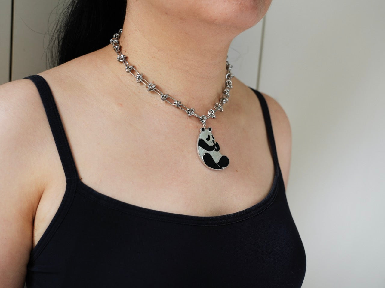 Fighting Panda Necklace - Panda Design
