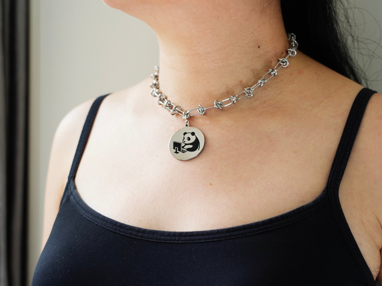 Working Panda Necklace - Panda Design