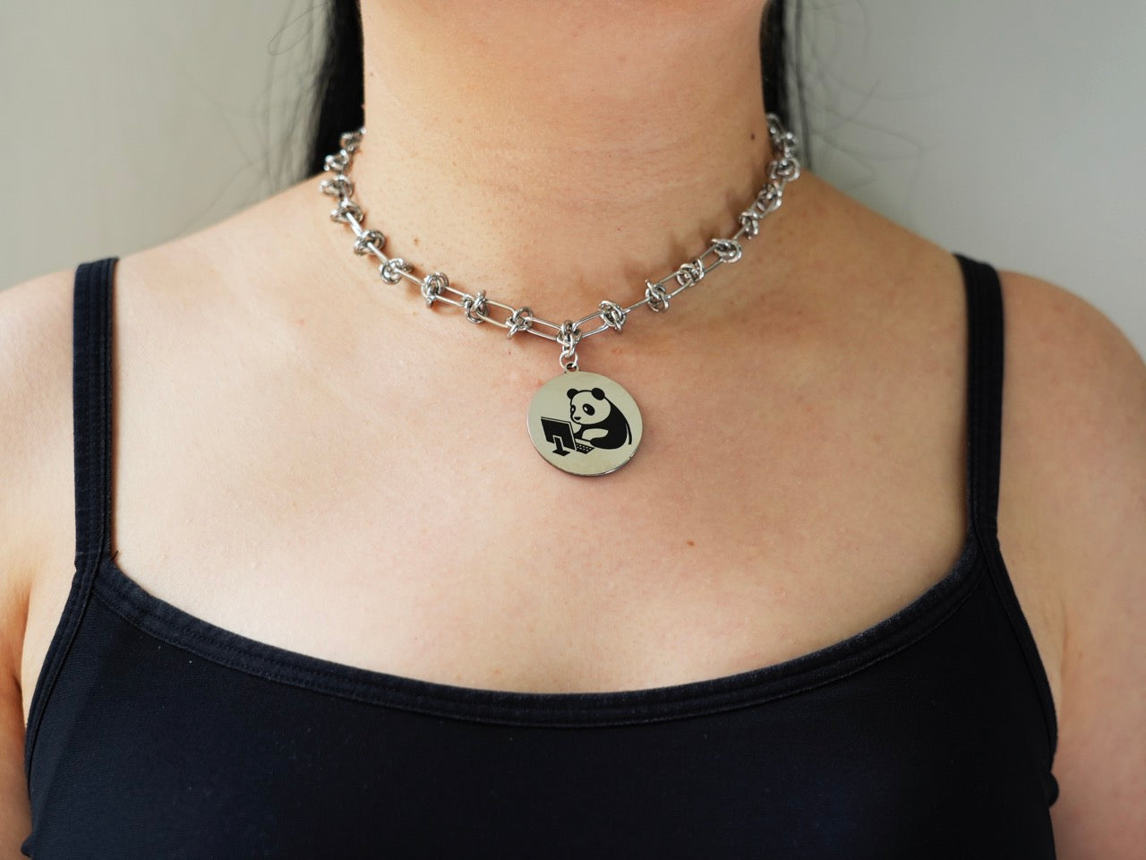Working Panda Necklace - Panda Design