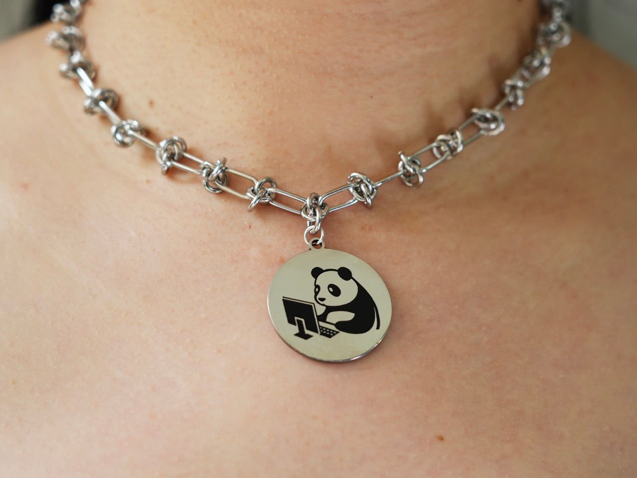 Working Panda Necklace - Panda Design