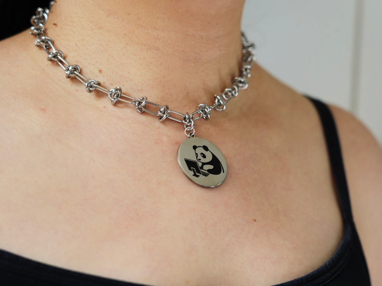 Working Panda Necklace - Panda Design