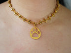 Panda Heartfelt Paw Necklace - Panda Design