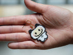Handcrafted Bead Earrings-LAKU-Panda Earrings - Panda Design
