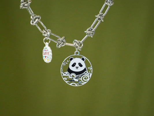 Lucky Panda & Celestial Bird Bracelet