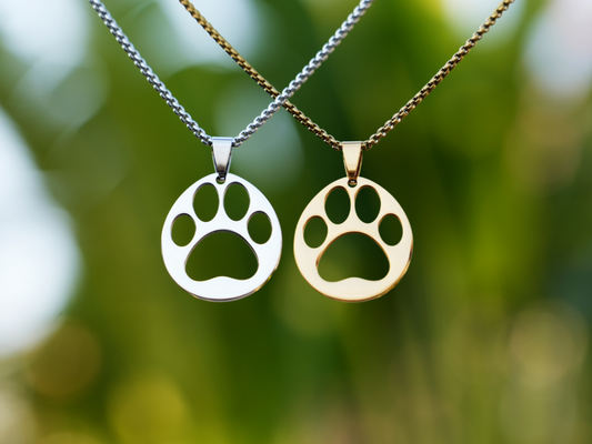 Panda Heartfelt Paw Necklace