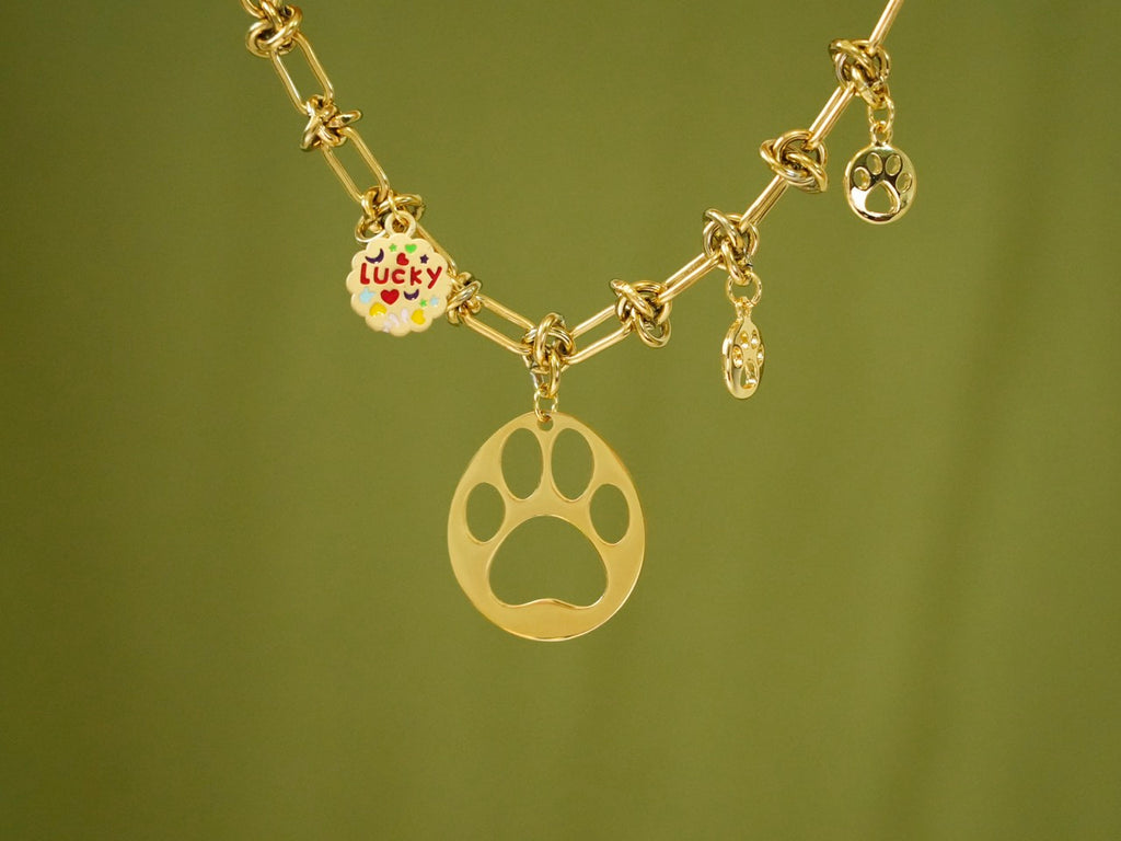 Lucky Panda Heartfelt Paw Bracelet - Panda Design