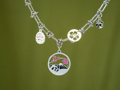 Lucky Mount Fuji Panda Bracelet - Panda Design